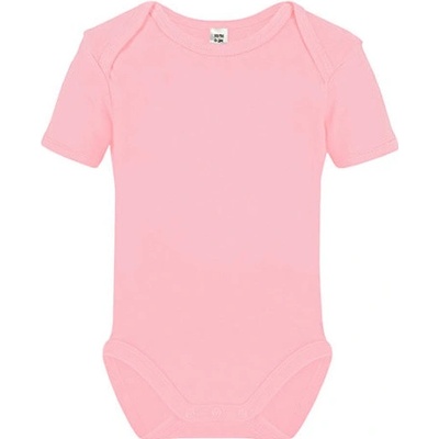 Link Kids Wear Detské body s krátkym rukávom X Babypink
