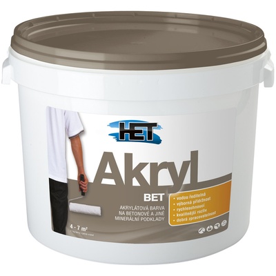 Het Akryl bet 12 kg biela