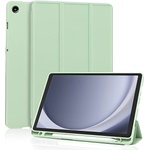 Techsuit Калъф за таблет Samsung Galaxy Tab A11 / A9 - Techsuit Flex Trifold с държач за писалка - Матча