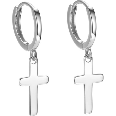 Olivie Kroužkové náušnice KŘÍŽEK 8736