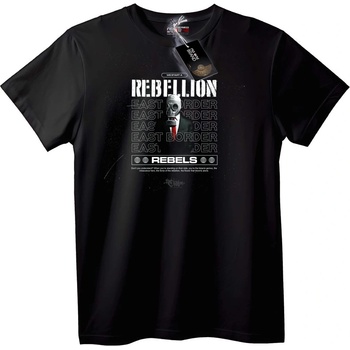 NOONEBRAND Тениска Бунт Бунтовници - 4XL, Black