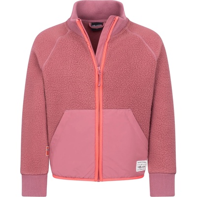 TROLLKIDS Детско поларено яке Trollkids Girl's Vega Jacket Fleece jacket - Frozen Berry / Pink Salmon - размер 140 (EU) (703-6157-0418)
