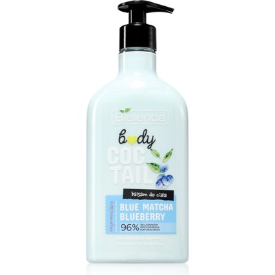 Bielenda Body Coctail Blue Matcha + Blueberry регенериращ лосион за тяло за подхранване и хидратация 400ml