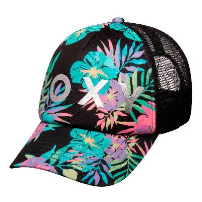 Юношеска шапка Roxy Honey Coconut Junior Trucker Cap - Black (Anthracite Aquarella Active Rg)