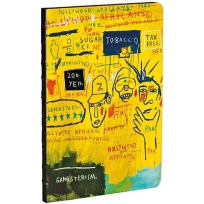 teNeues Calendars & Stationery GmbH & Co. KG Hollywood Africans by Jean-Michel Basquiat A5 Notebook | Jean-Michel Basquiat