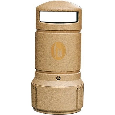 HTI Venkovní odpadkový koš MINI PLAZA 63 l. MC-4144