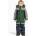 Didriksons Детски ски костюм Didriksons Bjärven Cover light moss