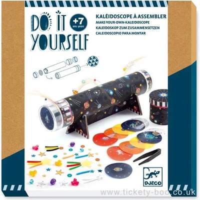DJECO Творчески комплект Djeco Space - Направи си калейдоскоп (DJ07922)