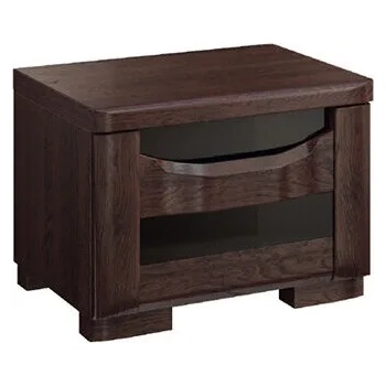 Image 1 of Black Red White Нощно шкафче Riva