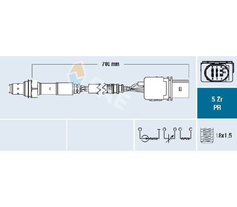 Lambda sonda FAE 75158