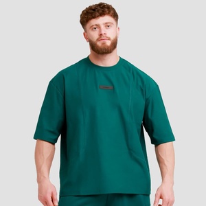 GymBeam Unstoppable Овърсайз тениска Green XXL