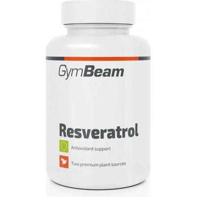 GymBeam Resveratrol 60 kapslí