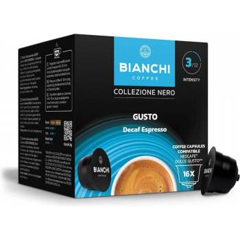 Bianchi Collezione Nero Gusto Decaf Espresso 16 бр. капсули система Dolce Gusto