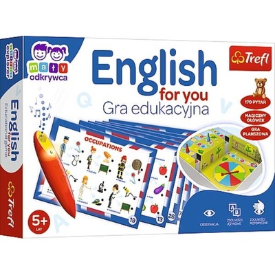 TREFL Malý objevitel English for you + magické pero