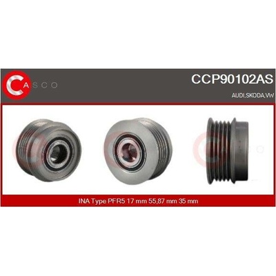 Řemenice, generátor CASCO CCP90102AS