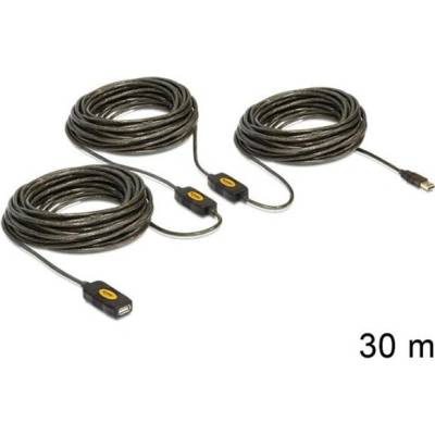 DeLOCK 83453 USB 2.0, Prodlužovací šňůra USB - USB (M) do USB (F), 30m