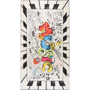 Vitaus Детски килим подходящ за пране 160x230 cm Musical - Vitaus (KRN-KID-2017-160x230)