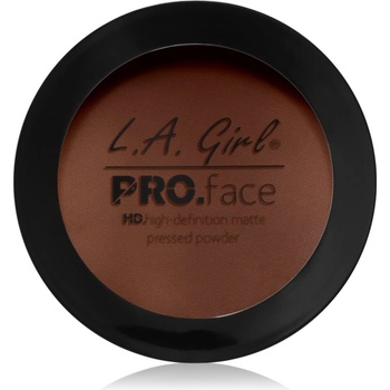 L. A. Girl Cosmetics PRO. Face HD компактна пудра с матиращ ефект цвят Cocoa 7 гр