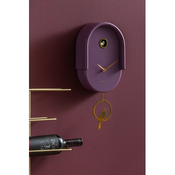 Karlsson Стенен часовник с кукувичка Karlsson Tweet 42 cm (KA6069PU)