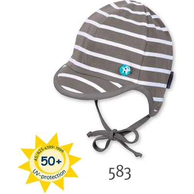 Sterntaler Бебешка шапка от трико с uv защита 50+