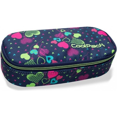 CoolPack Campus Lime hearts