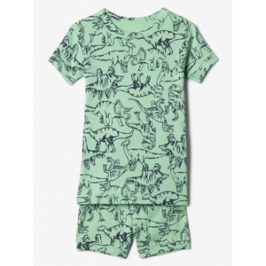 GAP Бебешка пижама с шарки GAP GAP | Zelen | Момчешки | 74-80