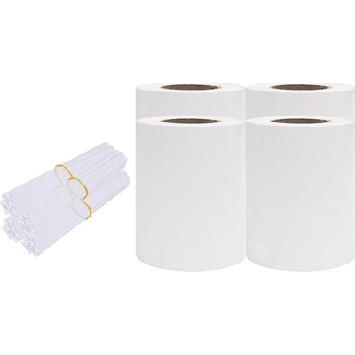 zahrada-XL Stínící plotové fólie 4 ks PVC 35 x 0,19 m bílé