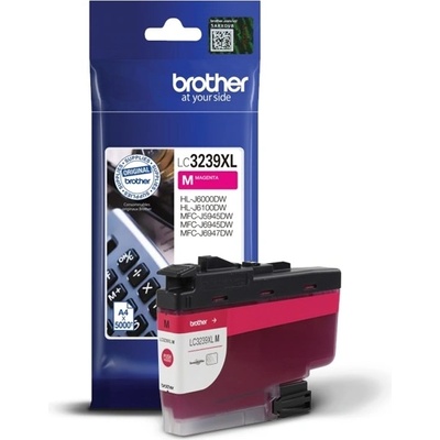 Brother Касета за Brother MFC-J6945DW/MFC-J6947DW/MFC-J5945DW/HL-J6000DW/HL-J6100DW, Magenta - LC3239XLM - Brother, Заб. : 5000 к (LC3239XLM)