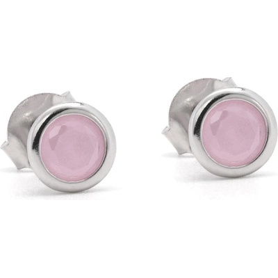 Rafity stříbrné s růženínem E0122PZ-17