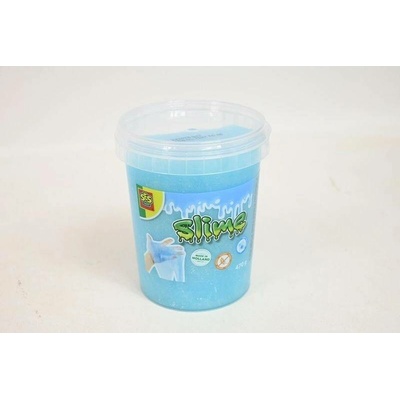 SES Creative Modrý třpytivý slime 470 g