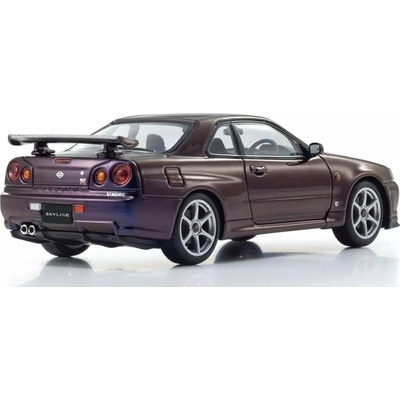 Kyosho Nissan Skyline R34 GT R V Spec Midnight Purple III 1:43