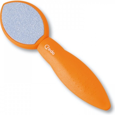 CREDO Keramický pilník na kožu Duo ceramic rasp POP ART Oranžový