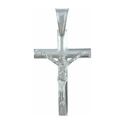 Infinitysilver Stříbrný přívěs kříž s Kristem SP212602