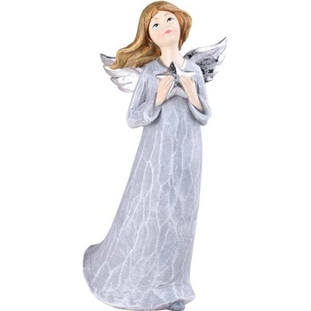 Anjelik polystone 118x240 mm strieborný