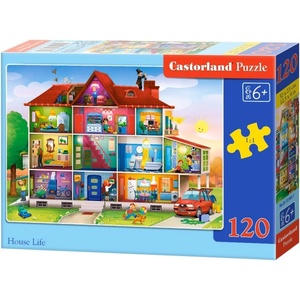 Castorland Пъзел Castorland от 120 части - Вкъщи (В-13548-1) - baby