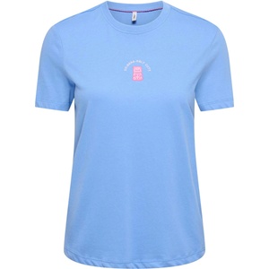 ONLY Тениска onlfoodie reg s/s top box jrs (153167285031489)