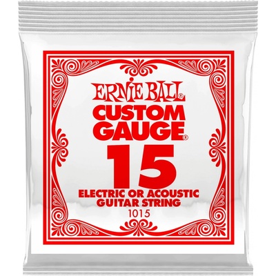 Ernie Ball Plain Steel Single .015