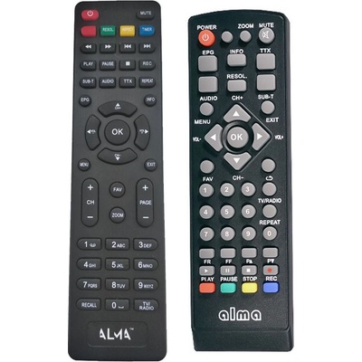 ALMA 2800 hevc - оригинален дистанционен контрол (2800 hevc)