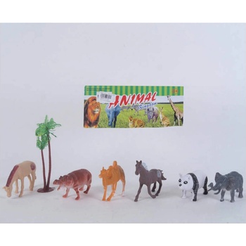 Животни 6 бр. с панда в плик