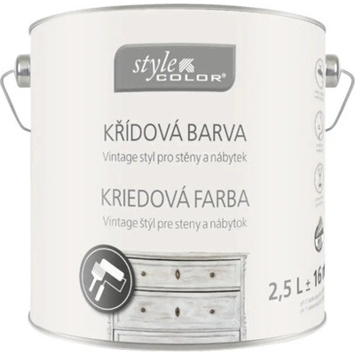 StyleColor Křídová barva 2,5 l šedá