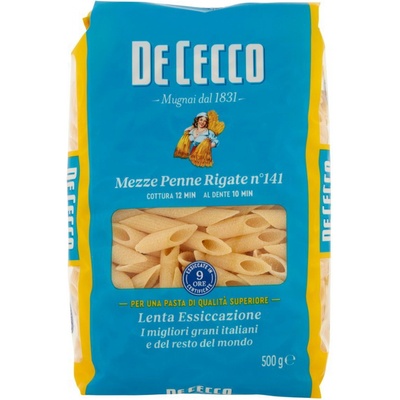 De Cecco Mezze Penne Rigate No.141 0,5 kg
