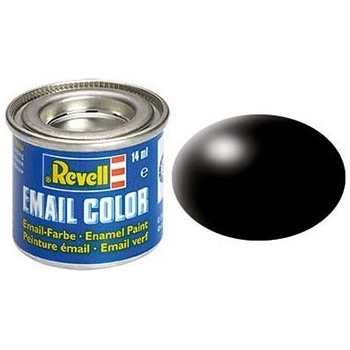 Revell barva 302 černá Black polomat Email color 14 ml 32302