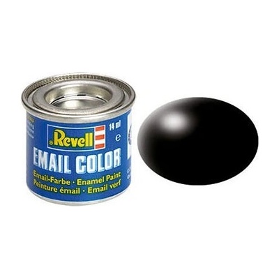Revell barva 302 černá Black polomat Email color 14 ml 32302