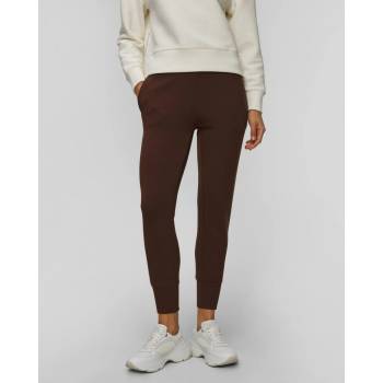 Varley The Slim Cuff Pant Tmavě Hnědé