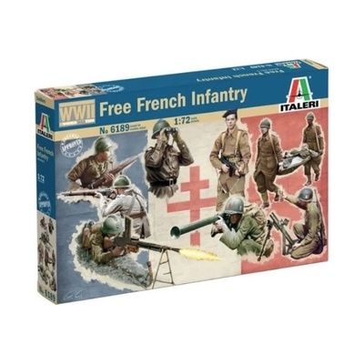 Italeri Italeri: Свободни френски войски от Втората световна война, 1: 72