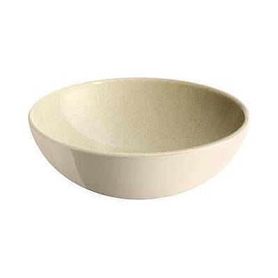 Emile henry (Франция) Керамична купа за салата emile henry individual salad bowl - Ø15.5 см - цвят бледозелен и екрю (eh 2116-m0)