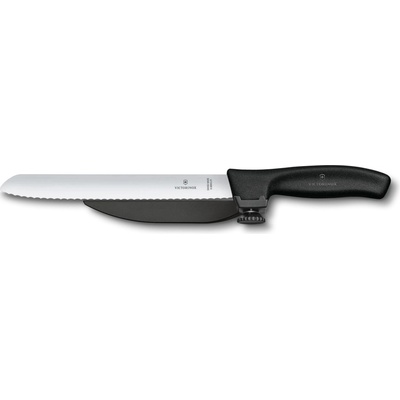 Victorinox 6.8663.21 Dux Plátkovací nôž 34,6 cm zúkované ostrie čierny
