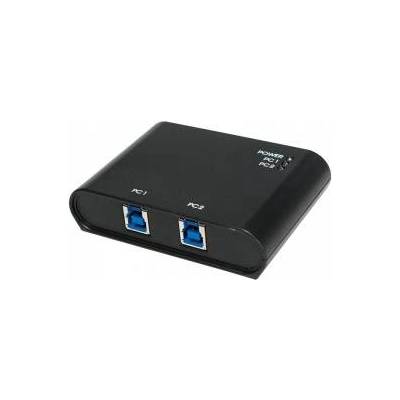 LogiLink Суич, Logilink, USB 3.0, 2 порта, черен