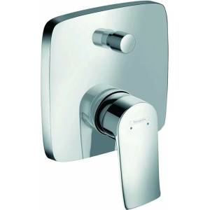 Hansgrohe Вграден смесител за вана-душ Hansgrohe Metris гланциран хром (31454000)