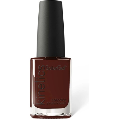 Kinetics Lak na nechty Solargel 410 Alluring Brown 15 ml